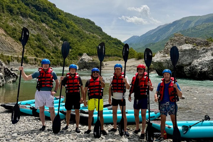 Kayaking Adventure in Vjosa National Park, Albania