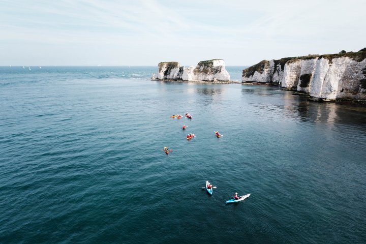 Guided Kayak Tour at Old Harry Rocks 2 Hours