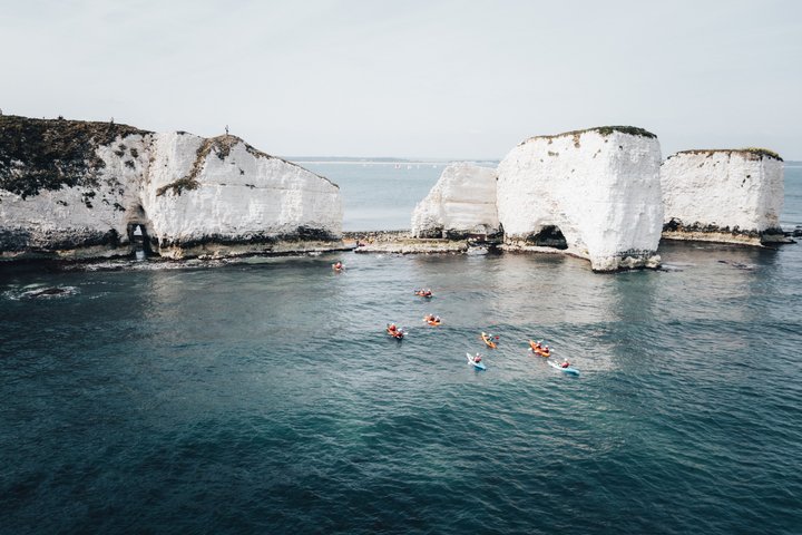 Guided Kayak Tour at Old Harry Rocks 2 Hours