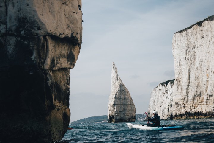 Guided Kayak Tour at Old Harry Rocks 2 Hours