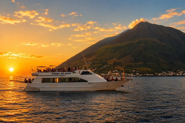 Aeolian Islands Tour Panarea Volcano and Stromboli Day Trip