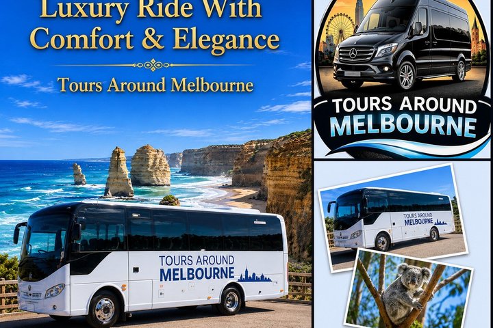 Great Ocean Road Reverse SUNRISE TOUR–SML GRP-DLX BUS Hotel Pikup