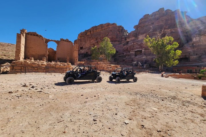 Private UTV Tour Discover Petra Hidden Mountain Trails