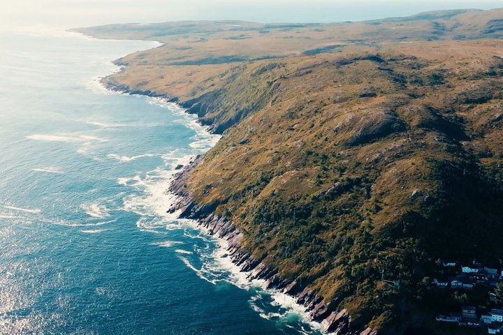 Zipline Adventure Tour Over the Coastline of Petty Harbour