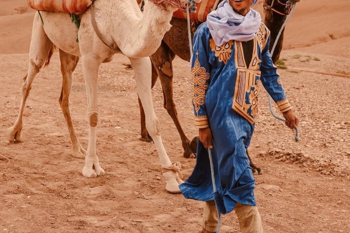 Agafay Desert Quad Bike Camel Ride and Dinner Show