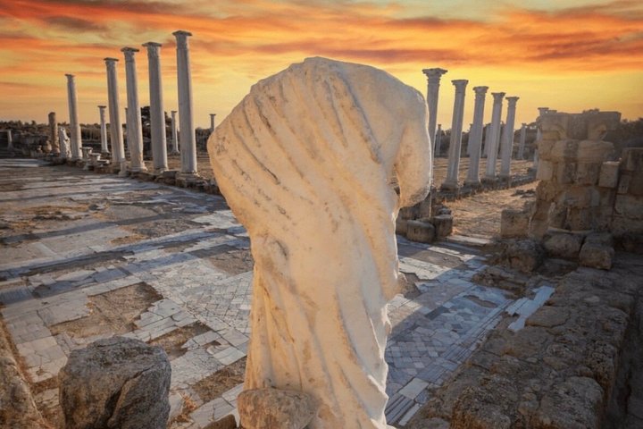 From North Cyprus Famagusta Salamis St Barnabas and Ghost Town