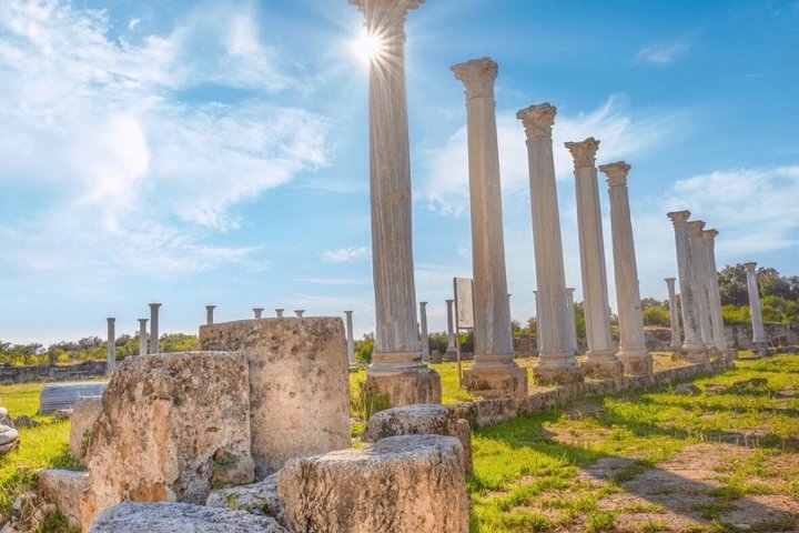 From North Cyprus Famagusta Salamis St Barnabas and Ghost Town