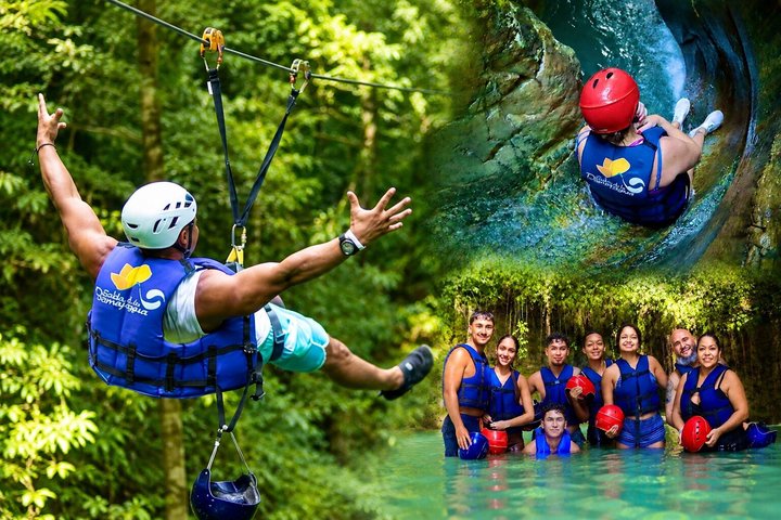 Damajagua Waterfalls, Zipline with Lunch and Transfer