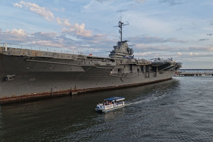Charleston Harbor Sunset Cruise Scenic Views and Dolphin Spotting