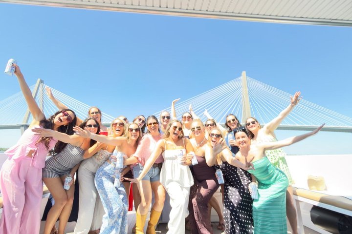 Semi Private Party Boat Cruise Shem Creek to Charleston Harbor