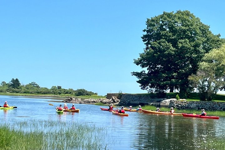 Harbor and Lighthouse Kayak Tour With Lobster Roll