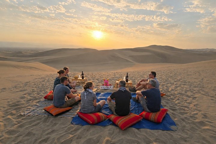 Premium Paracas & Huacachina Day Trip from Lima with Sunset Toast