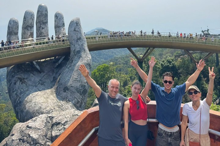 Early morning Ba Na Hills - Golden Hand Bridge - PRIVATE TOUR