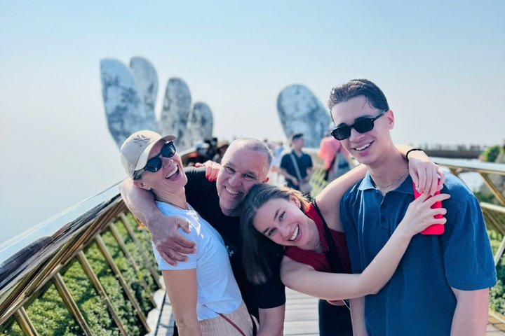 Early morning Ba Na Hills - Golden Hand Bridge - PRIVATE TOUR
