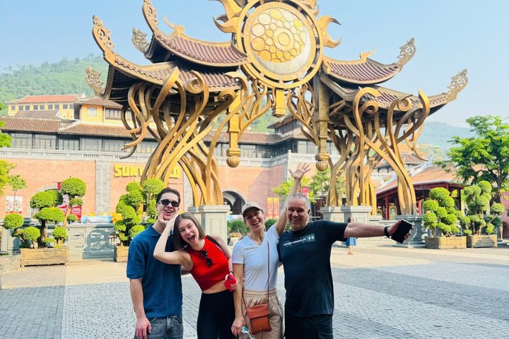 Early morning Ba Na Hills - Golden Hand Bridge - PRIVATE TOUR