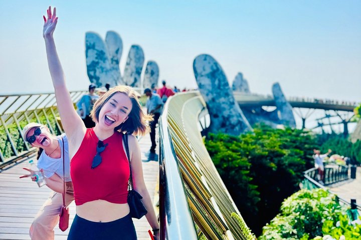 Early morning Ba Na Hills - Golden Hand Bridge - PRIVATE TOUR