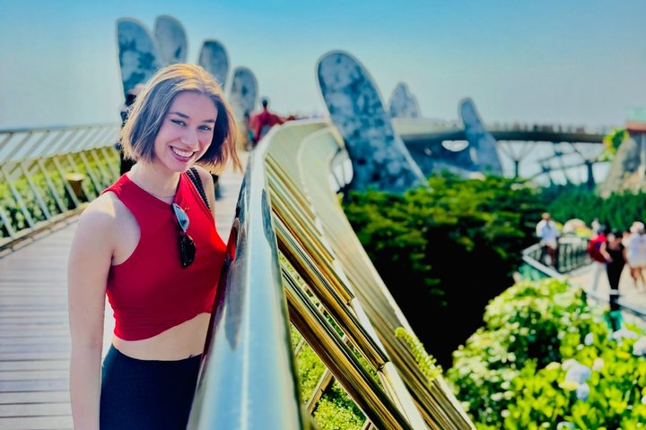 Early morning Ba Na Hills - Golden Hand Bridge - PRIVATE TOUR
