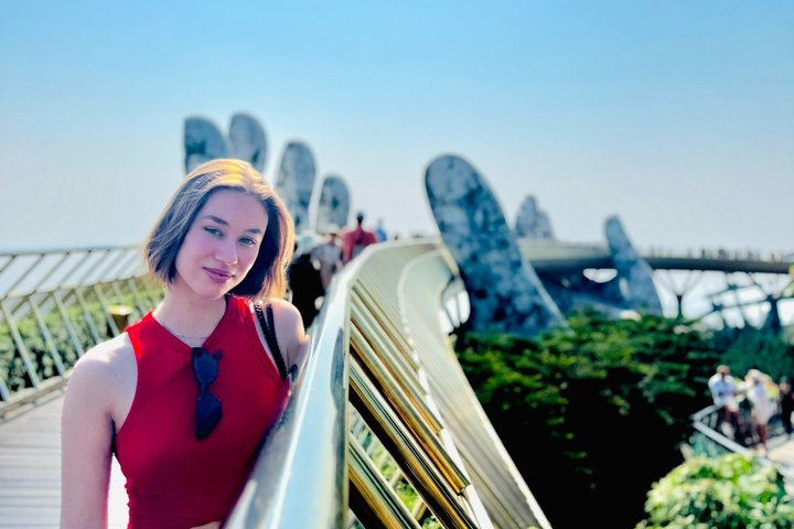 Early morning Ba Na Hills - Golden Hand Bridge - PRIVATE TOUR
