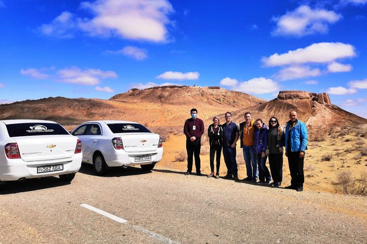 Daytrip from Nukus to Khiva by visiting 6 Fortresses and The Lake