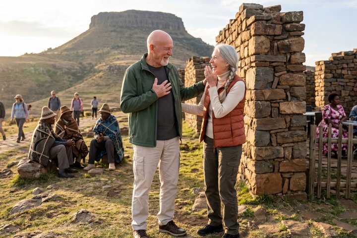 Private Romantic Heritage Walk in Thaba Bosiu