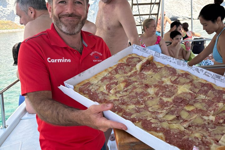 Ponza Island 6 hours Boat Excursion with Swimming Stops and Lunch