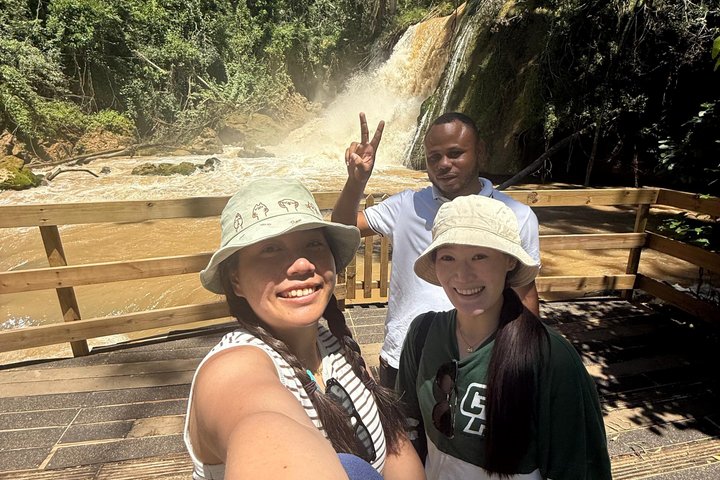 YS Falls and Black River Safari South Coast from Negril Jamaica