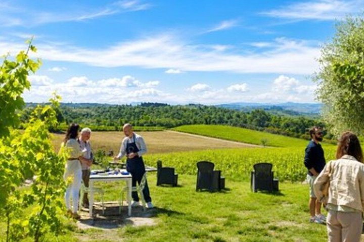 Small-Group Tuscan Cooking Class with Wine & Lunch from Siena