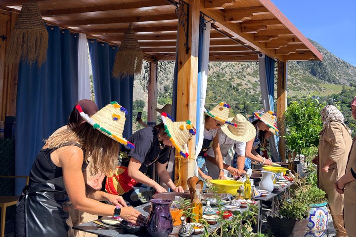 Chefchaouen Private Cooking Class with Mountain View
