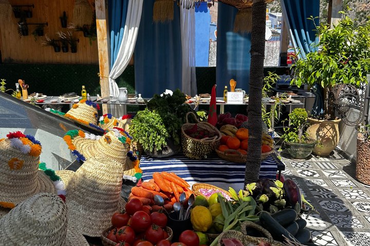 Chefchaouen Private Cooking Class with Mountain View