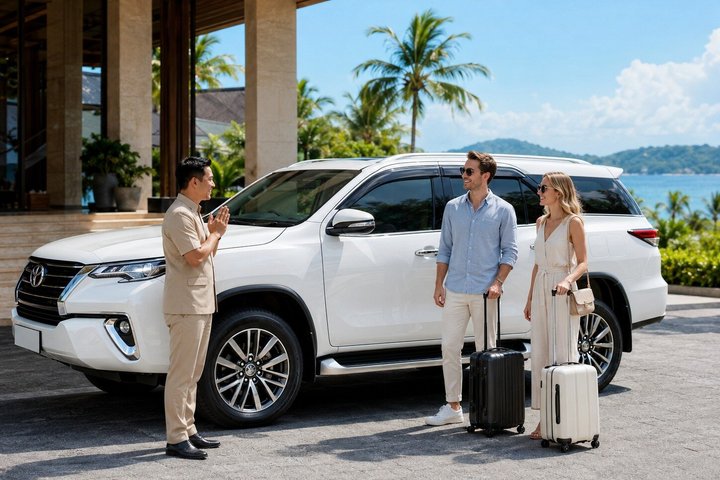 Private Phuket Airport Hotel Transfer with Meet & Greet