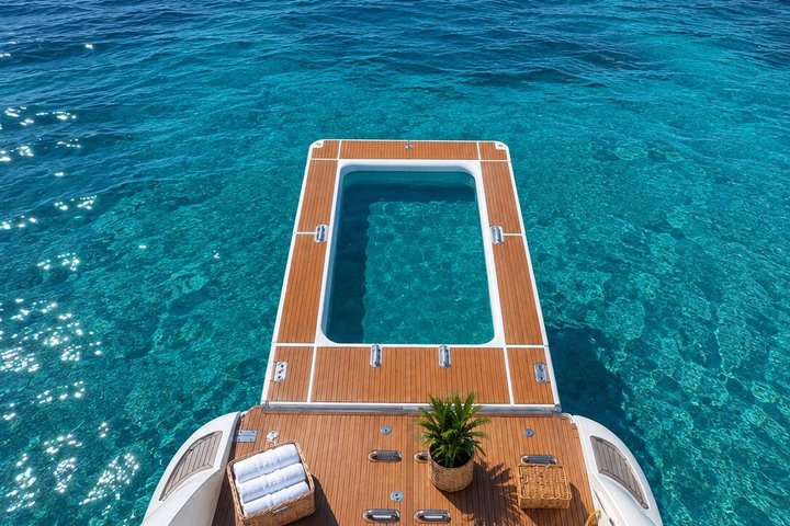 Private Luxury Yacht |+ 2 free Jet Skis | + Sea Pool