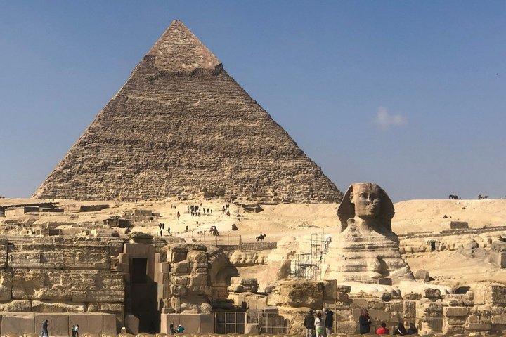 Best of Cairo Private Giza Pyramids, Sphinx and Grand Museum Tour