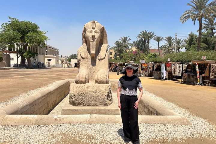 Private Giza Pyramids, Saqqara & Memphis Tour with Egyptologist