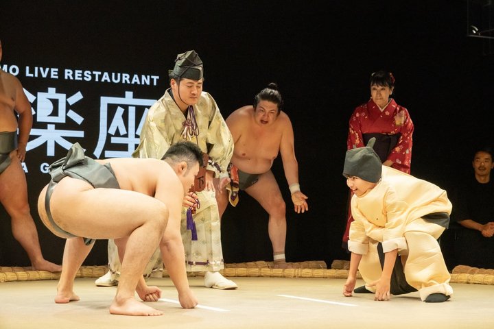Tokyo Live Sumo Show & Kaiseki Dinner HIRAKUZA GINZA TOKYO