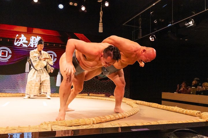 Tokyo Live Sumo Show & Kaiseki Dinner HIRAKUZA GINZA TOKYO