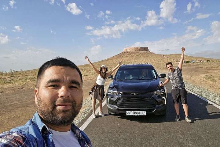 Daytrip from Nukus to Khiva by visiting 6 Fortresses and The Lake