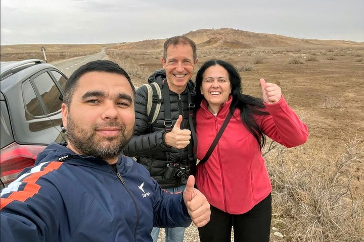 Daytrip from Nukus to Khiva by visiting 6 Fortresses and The Lake