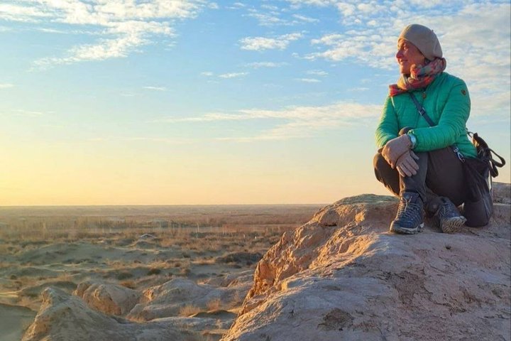 Daytrip from Nukus to Khiva by visiting 6 Fortresses and The Lake