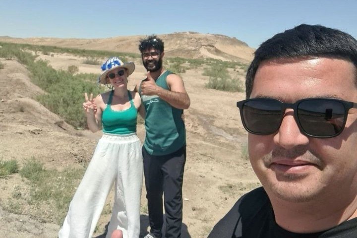 Daytrip from Nukus to Khiva by visiting 6 Fortresses and The Lake