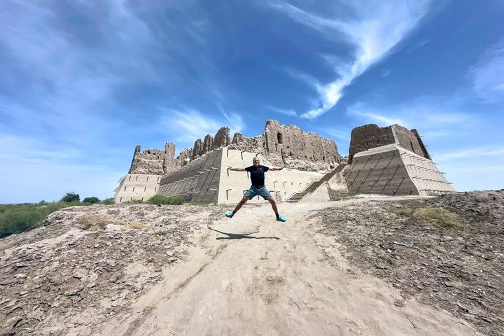 Daytrip from Nukus to Khiva by visiting 6 Fortresses and The Lake