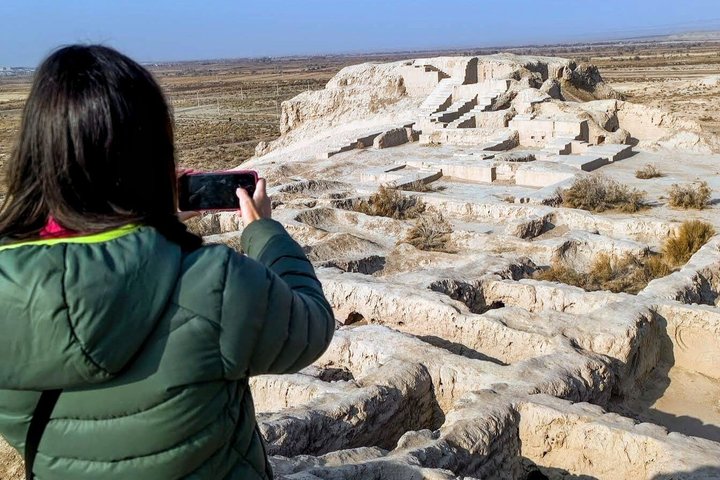 Daytrip from Nukus to Khiva by visiting 6 Fortresses and The Lake