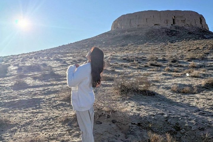 Daytrip from Nukus to Khiva by visiting 6 Fortresses and The Lake