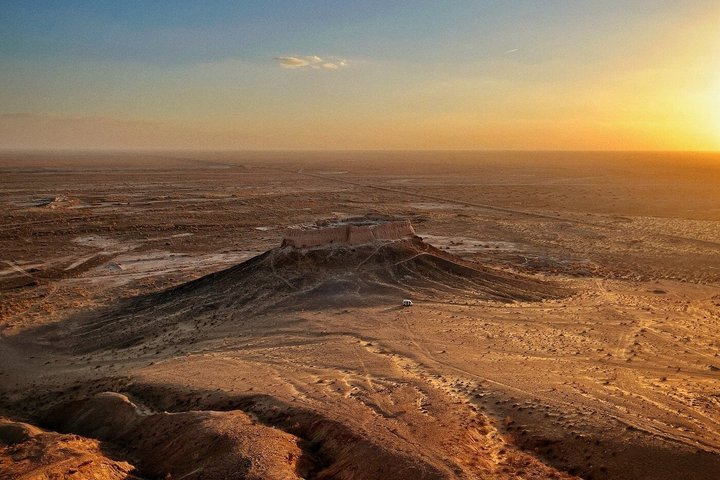 Daytrip from Nukus to Khiva by visiting 6 Fortresses and The Lake