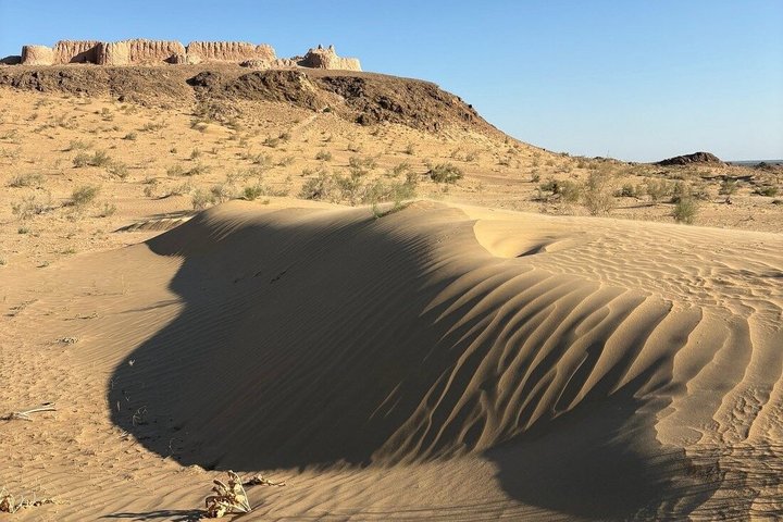 Daytrip from Nukus to Khiva by visiting 6 Fortresses and The Lake