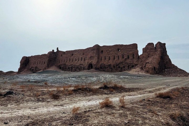 Daytrip from Nukus to Khiva by visiting 6 Fortresses and The Lake