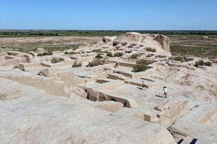 Daytrip from Nukus to Khiva by visiting 6 Fortresses and The Lake