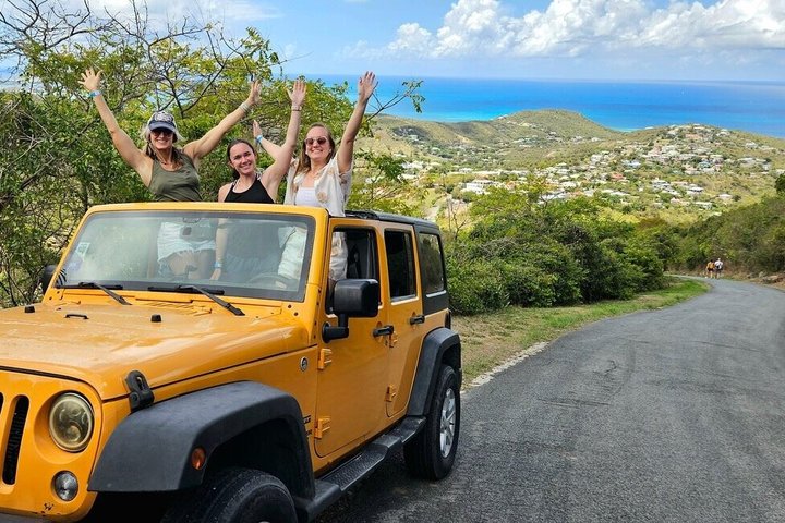 Half Day Cultural and Adventure Jeep Tour 4 Hr Tour Tortola