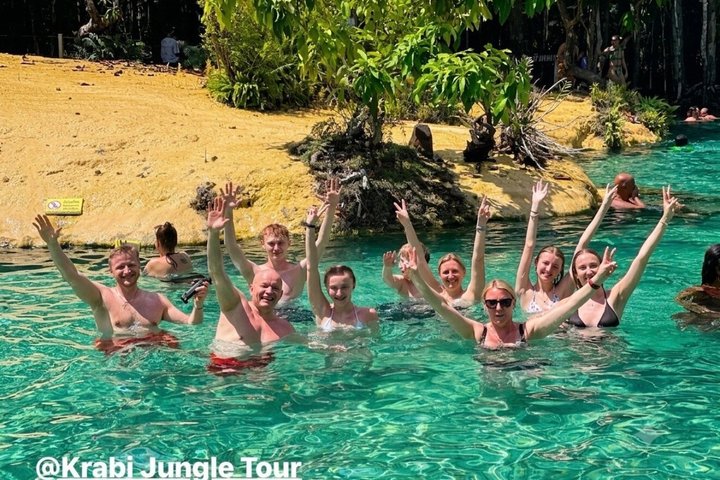 All day Krabi Jungle Tour (Hot Spring Water, Emerald Pool, Tiger Cave Temple)