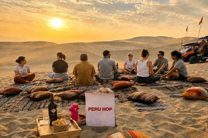 Premium Paracas & Huacachina Day Trip from Lima with Sunset Toast
