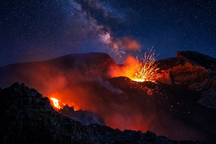 Relaxation excursion from Lipari Panarea and Stromboli.